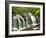 Waterfall Purakaunui Falls, New Zealand-Frank Krahmer-Framed Art Print