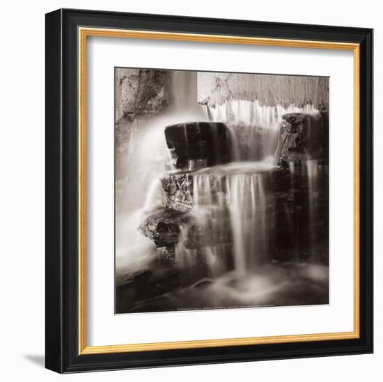 Waterfall, Study no. 1-Andrew Ren-Framed Art Print