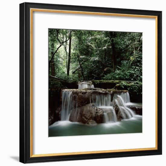 Waterfall Thailand-null-Framed Photographic Print