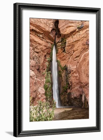 Waterfall. Tributary to Colorado River. Grand Canyon. Arizona. USA-Tom Norring-Framed Photographic Print