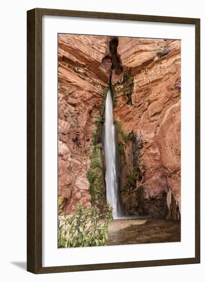 Waterfall. Tributary to Colorado River. Grand Canyon. Arizona. USA-Tom Norring-Framed Photographic Print