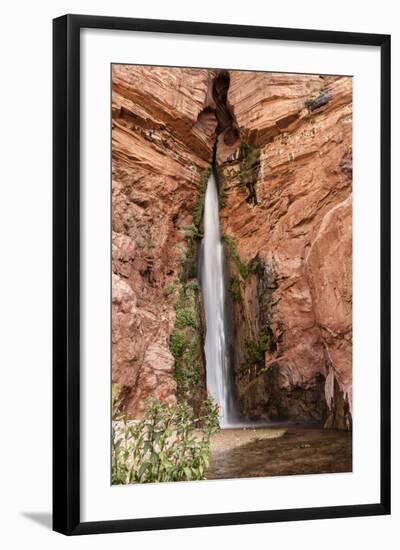 Waterfall. Tributary to Colorado River. Grand Canyon. Arizona. USA-Tom Norring-Framed Photographic Print