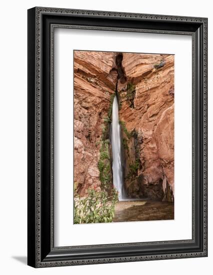 Waterfall. Tributary to Colorado River. Grand Canyon. Arizona. USA-Tom Norring-Framed Photographic Print