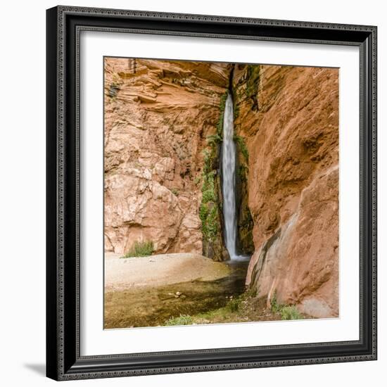 Waterfall. Tributary to Colorado River. Grand Canyon. Arizona. USA-Tom Norring-Framed Photographic Print