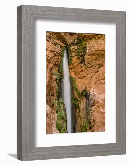 Waterfall. Tributary to Colorado River. Grand Canyon. Arizona. USA-Tom Norring-Framed Photographic Print