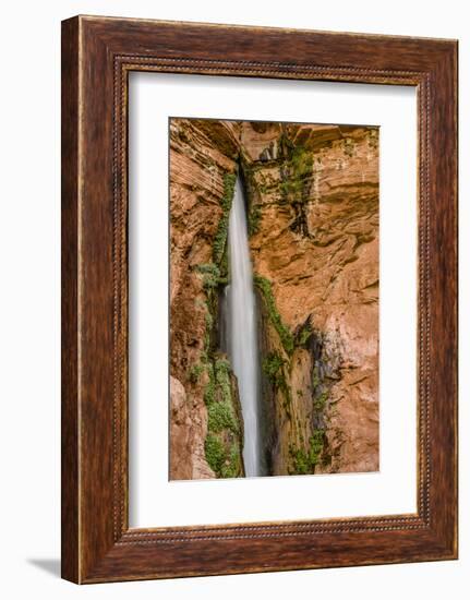 Waterfall. Tributary to Colorado River. Grand Canyon. Arizona. USA-Tom Norring-Framed Photographic Print