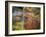 Waterfall with Fall Foliage, Emerald Pools, Zion Canyon, Zion National Park, Utah, Usa-Scott T. Smith-Framed Photographic Print