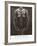 Waterfall, Woman with Sphere (1984)-Herb Ritts-Framed Art Print