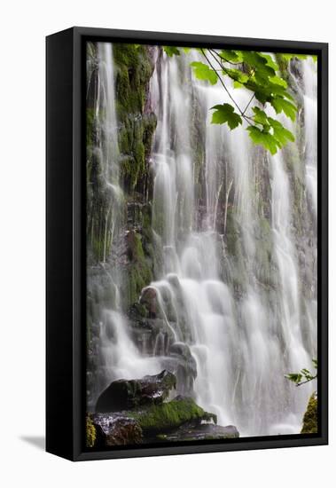 Waterfall-Mark Sunderland-Framed Premier Image Canvas