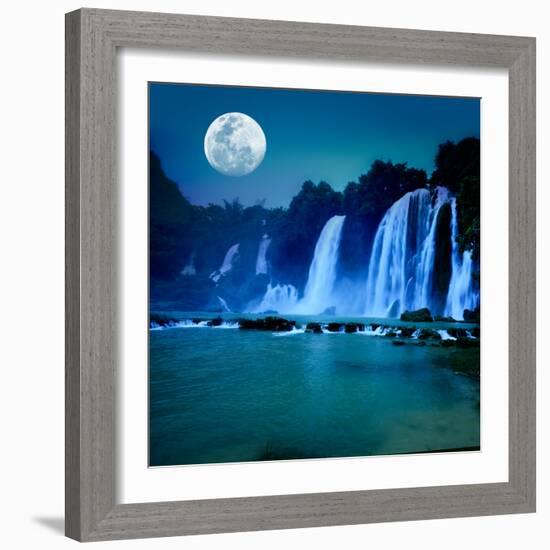Waterfall-GoodOlga-Framed Photographic Print