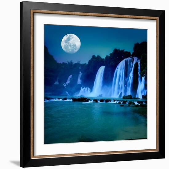 Waterfall-GoodOlga-Framed Photographic Print