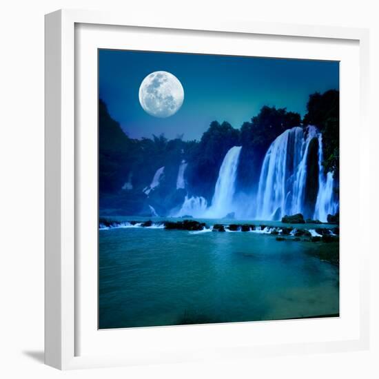 Waterfall-GoodOlga-Framed Photographic Print