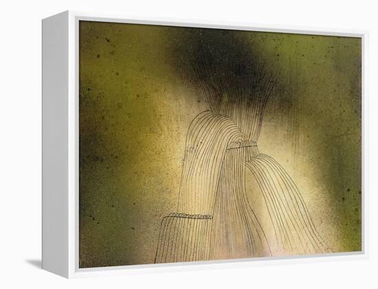 Waterfall-Paul Klee-Framed Premier Image Canvas