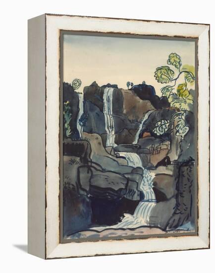 Waterfall-James Dickson Innes-Framed Premier Image Canvas