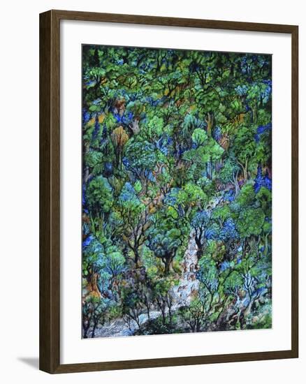 Waterfall-Bill Bell-Framed Giclee Print