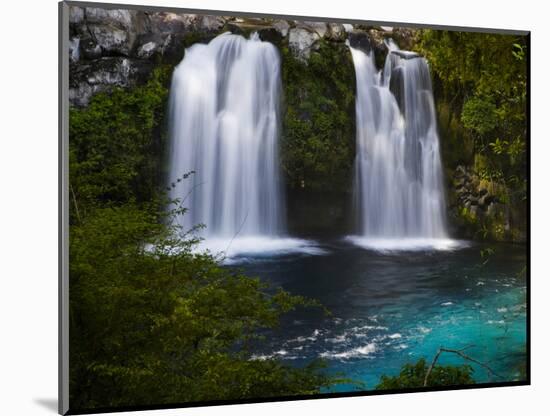 Waterfalls at Ojos Del Caburga, Araucania Region, Chile-Scott T. Smith-Mounted Photographic Print