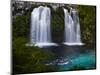 Waterfalls at Ojos Del Caburga, Araucania Region, Chile-Scott T. Smith-Mounted Photographic Print