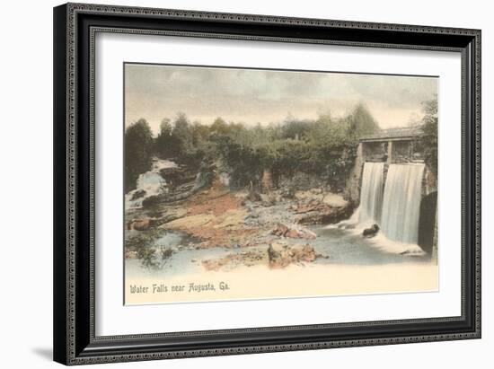 Waterfalls, Augusta, Georgia-null-Framed Art Print