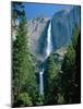 Waterfalls Swollen by Summer Snowmelt at the Upper and Lower Yosemite Falls, USA-Ruth Tomlinson-Mounted Photographic Print