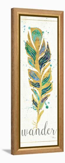 Waterfeathers II-Jess Aiken-Framed Stretched Canvas