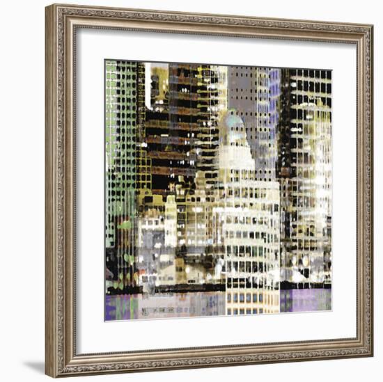 Waterfront 2-James Burghardt-Framed Giclee Print