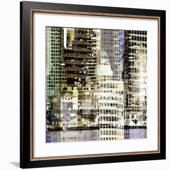 Waterfront 2-James Burghardt-Framed Giclee Print