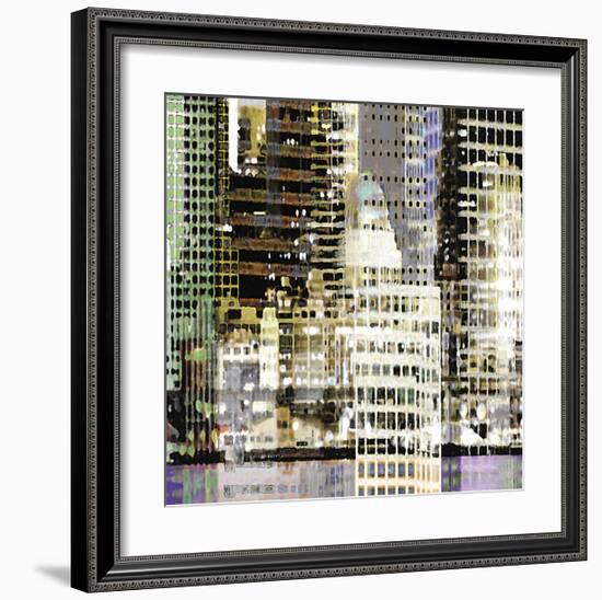 Waterfront 2-James Burghardt-Framed Giclee Print