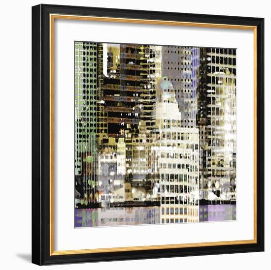 Waterfront 2-James Burghardt-Framed Giclee Print