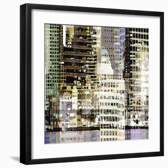 Waterfront 2-James Burghardt-Framed Giclee Print