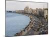 Waterfront and Sharia 26th July, Alexandria, Egypt, North Africa, Africa-Schlenker Jochen-Mounted Photographic Print