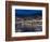 Waterfront at Night, Monte Carlo, Principality of Monaco, Cote d'Azur, Mediterranean, Europe-Sergio Pitamitz-Framed Photographic Print