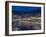 Waterfront at Night, Monte Carlo, Principality of Monaco, Cote d'Azur, Mediterranean, Europe-Sergio Pitamitz-Framed Photographic Print