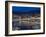 Waterfront at Night, Monte Carlo, Principality of Monaco, Cote d'Azur, Mediterranean, Europe-Sergio Pitamitz-Framed Photographic Print