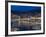 Waterfront at Night, Monte Carlo, Principality of Monaco, Cote d'Azur, Mediterranean, Europe-Sergio Pitamitz-Framed Photographic Print