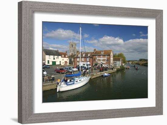 Waterfront at Wareham, Dorset-Peter Thompson-Framed Photographic Print