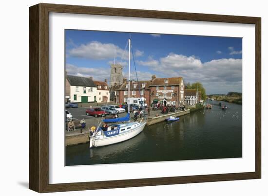 Waterfront at Wareham, Dorset-Peter Thompson-Framed Photographic Print