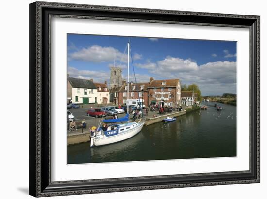 Waterfront at Wareham, Dorset-Peter Thompson-Framed Photographic Print