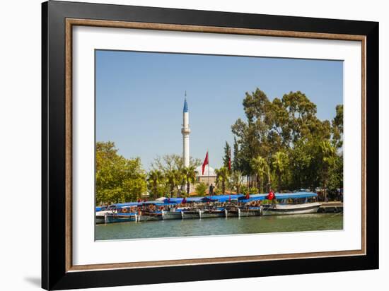 Waterfront, Dalyan, Mugla Province, Anatolia, Turkey, Asia Minor, Eurasia-Matthew Williams-Ellis-Framed Photographic Print