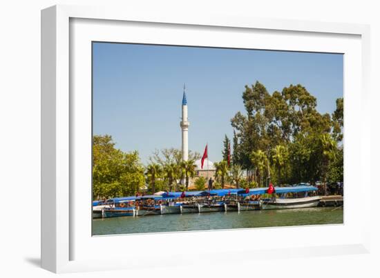 Waterfront, Dalyan, Mugla Province, Anatolia, Turkey, Asia Minor, Eurasia-Matthew Williams-Ellis-Framed Photographic Print