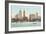 Waterfront, Detroit, Michigan-null-Framed Art Print