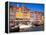 Waterfront District, Nyhavn, Copenhagen, Denmark, Scandinavia, Europe-Gavin Hellier-Framed Premier Image Canvas