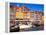 Waterfront District, Nyhavn, Copenhagen, Denmark, Scandinavia, Europe-Gavin Hellier-Framed Premier Image Canvas