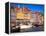 Waterfront District, Nyhavn, Copenhagen, Denmark, Scandinavia, Europe-Gavin Hellier-Framed Premier Image Canvas