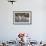 Waterfront Houses and Church, Dodecanese Islands-Ruth Tomlinson-Framed Photographic Print displayed on a wall