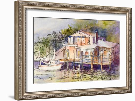 Waterfront I-Jane Slivka-Framed Art Print