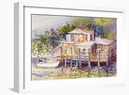 Waterfront I-Jane Slivka-Framed Art Print