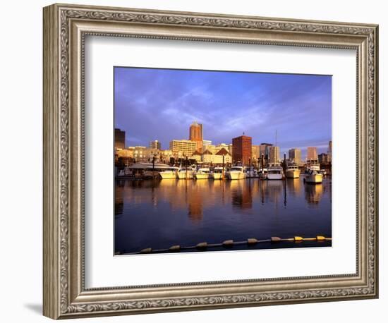 Waterfront of the Willamette River, Portland, Oregon, USA-Janis Miglavs-Framed Photographic Print