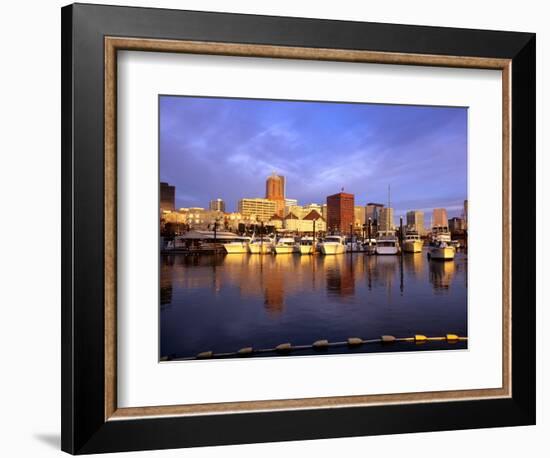 Waterfront of the Willamette River, Portland, Oregon, USA-Janis Miglavs-Framed Photographic Print