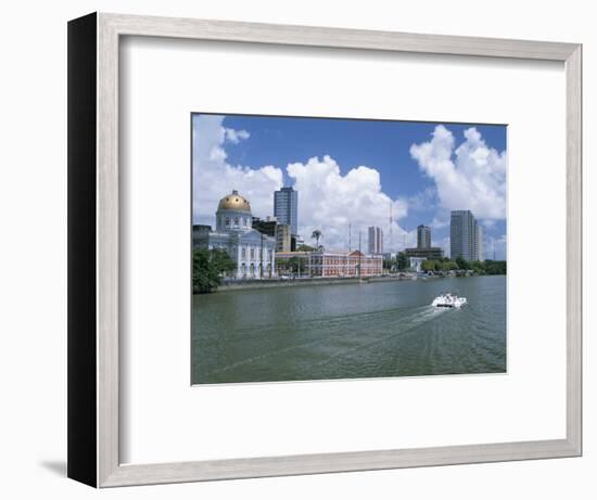 Waterfront, Recife, Pernambuco, Brazil, South America-G Richardson-Framed Photographic Print