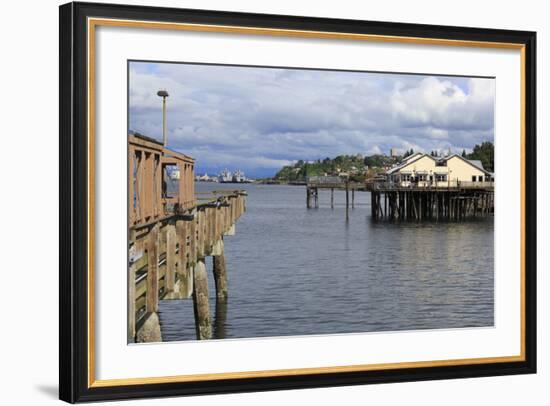 Waterfront Restaurant in Tacoma, Washington State, United States of America, North America-Richard Cummins-Framed Photographic Print